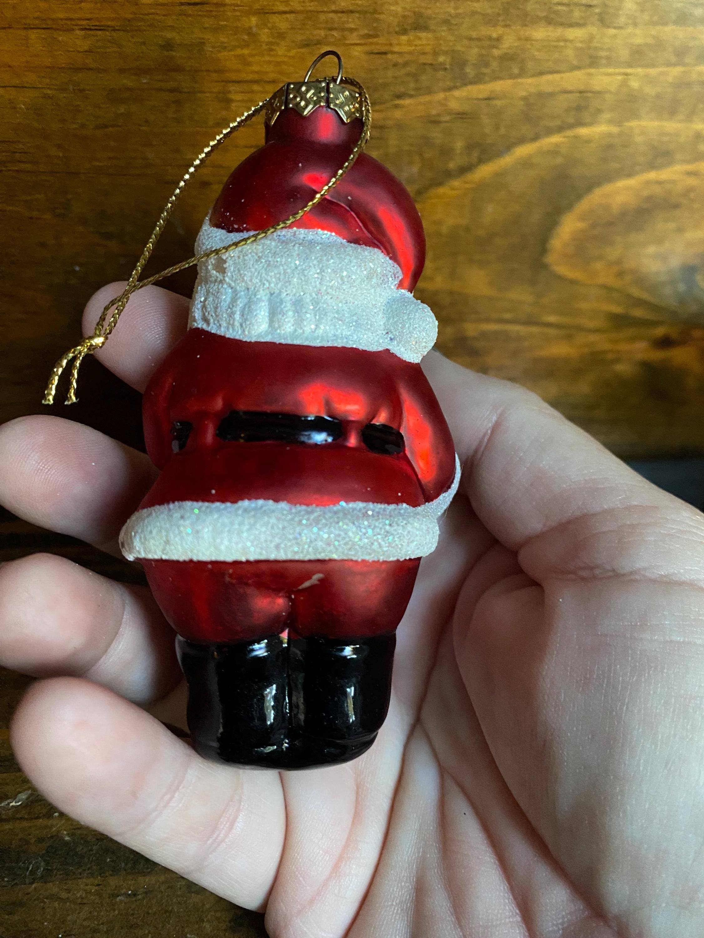 Glass Vintage Santa Ornament Lot of 5 Blown Glass Classic Christmas - Etsy