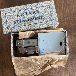 Sewing Machine Rotary Attachments Greist Vintage Parts Accessories