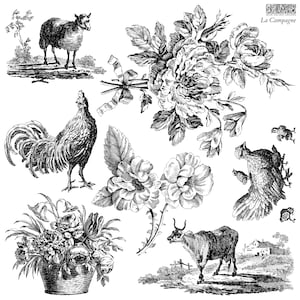 La Campagne - IOD Decor Stamp