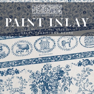 Delft Traditions Azure - Intarsio in vernice IOD - Edizione limitata