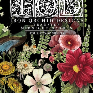 Midnight Garden - IOD Transfer