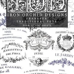 Traditional Pots - IOD Transfer