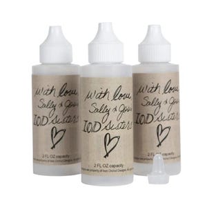 Lege decoratieve inktflessen 2oz. Set van 3"