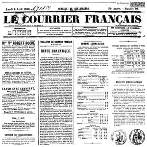 Le Courrier - IOD Decor Stamp