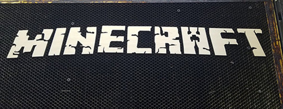 Minecraft Styro Lettering Minecraft Inspired Lettering. Wall Art, Mine Craft Video Game Art, Game ...