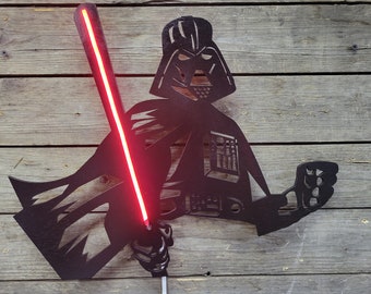 Darth Vader Lightsaber Neon Sign: Star Wars Wall Art