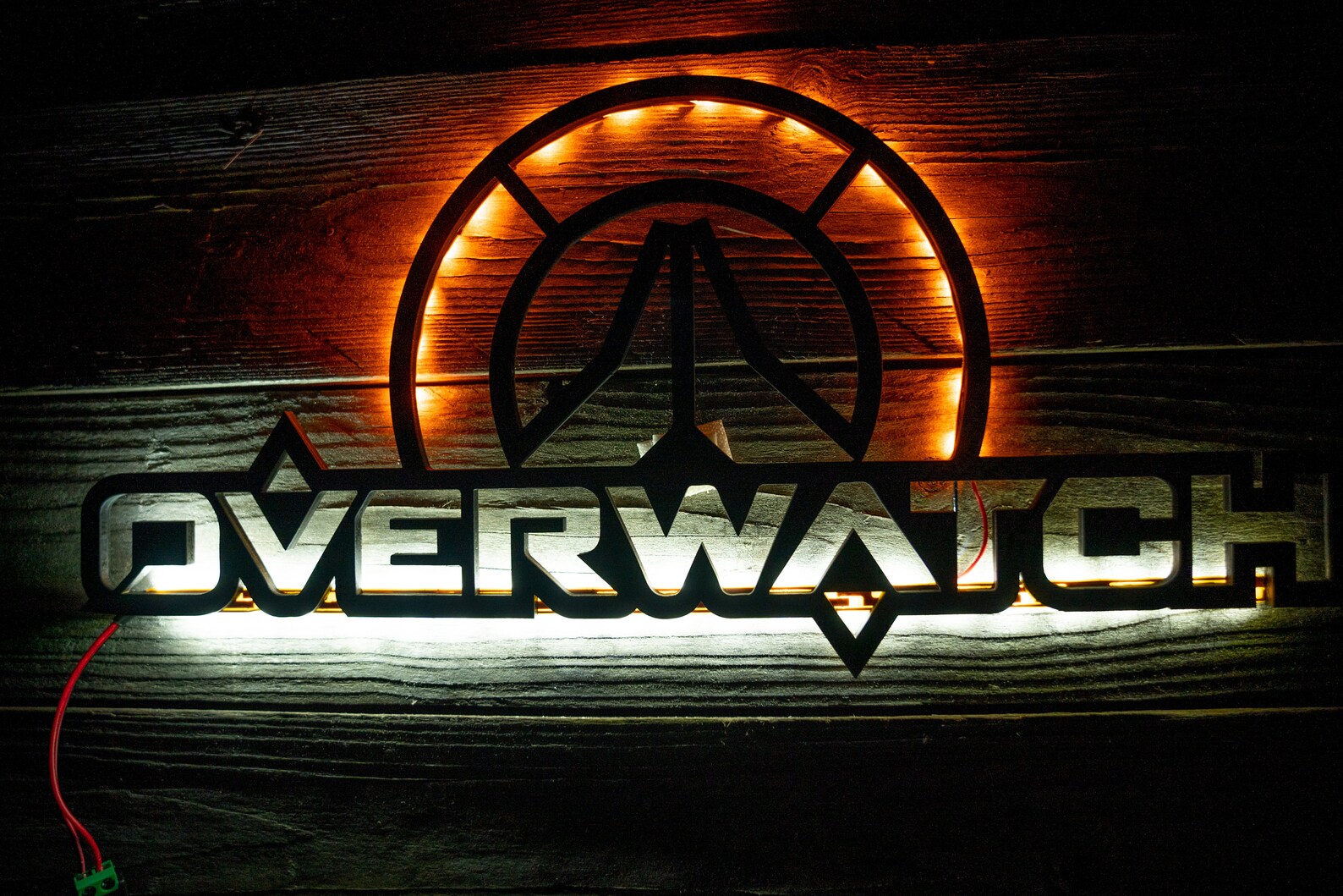 Overwatch Logo Backlit Sign. Wall Art Video Game Art Game - Etsy