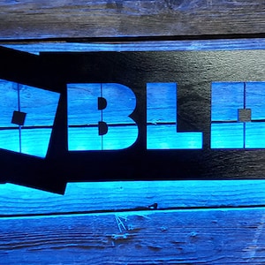 Roblox Gaming LED Sign, Video Game Art, Game Room Décor, Mancave, Kids party