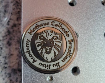 Custom made Challenge Coin in Stainless Steel or Brass