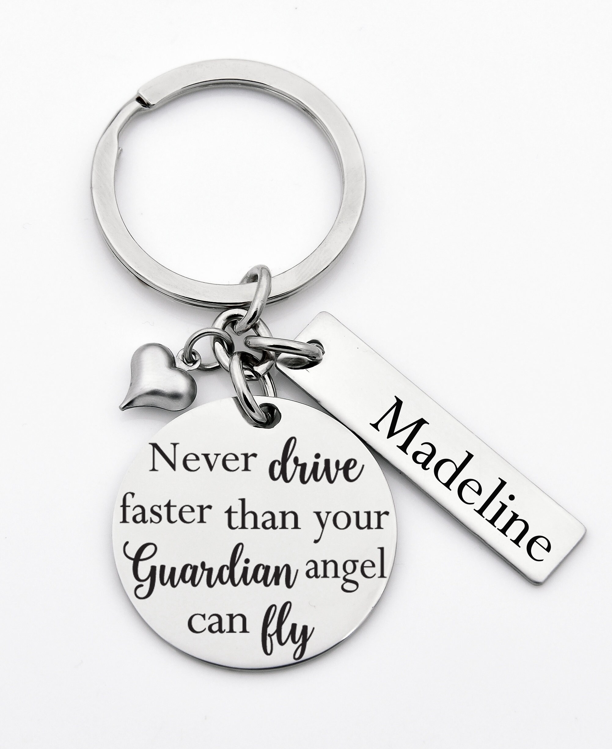 Test Card Keychain Drive Safe Keychain, Driving Test Keyring, New Drivers License, Never ...