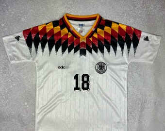 Maillot Klinsmann 18 Allemagne 1994-1996 Deutschland Sz S-XXL vintage Retro Football Domicile Trikot Maillot Kit Coupe du Monde Année 2000