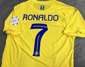 Gepersonaliseerde naam en nummer, 2023-2024 Al Nassr Ronaldo 07 voetbalshirt, Ronaldo shirt