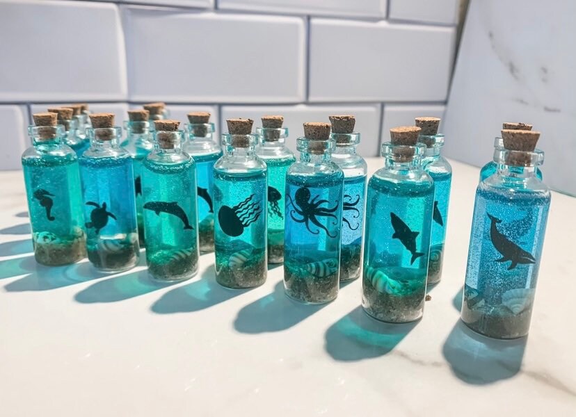 RESTOCK 9/19 8am MST- New Ocean in a Jar, jellyfish, dolphin, whale, …