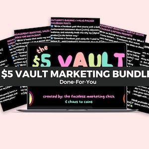 DFY Marketing Content Bundle: Social Media Prompts, Hooks, Carousels (MRR Digital Download)