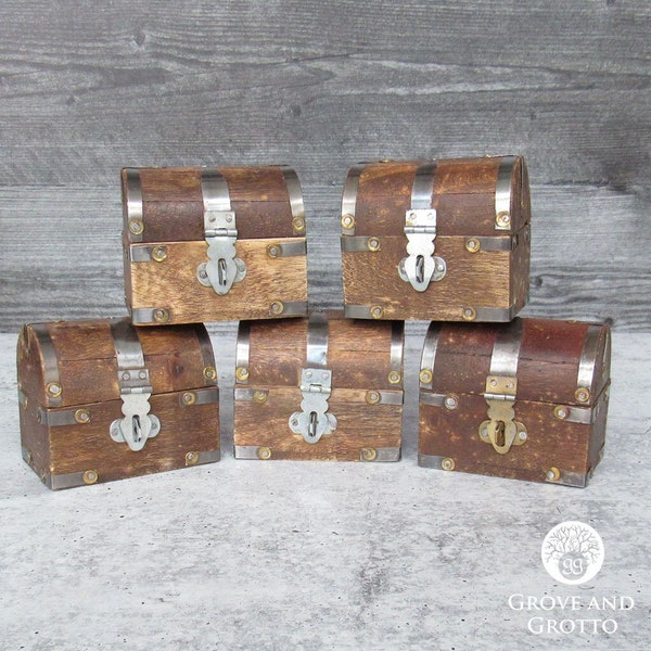 Mini Pirate Treasure Chest