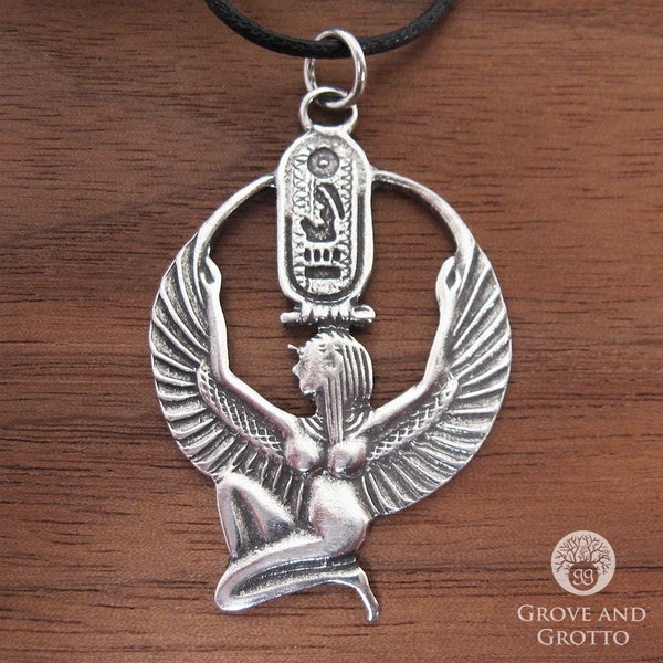 Goddess Isis Pewter Pendant