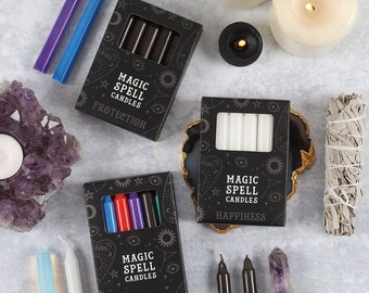 Mini Magic Spell Candles (Box of 12) - Choose Color!