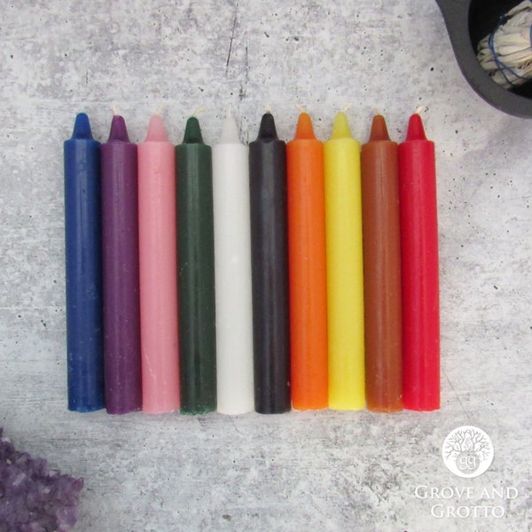 6-Inch Spell Candle (Single) - Choose Color!