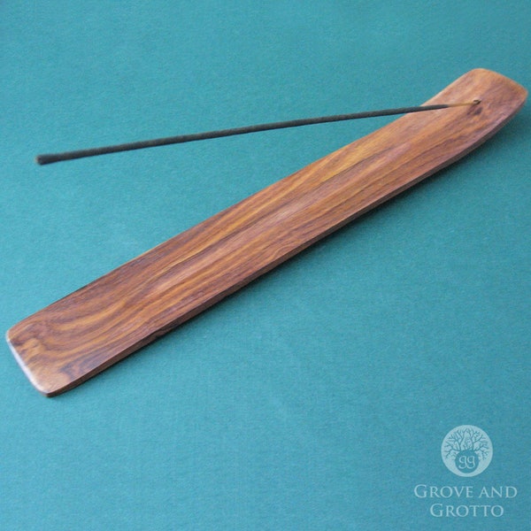 Natural Wood Incense Burner