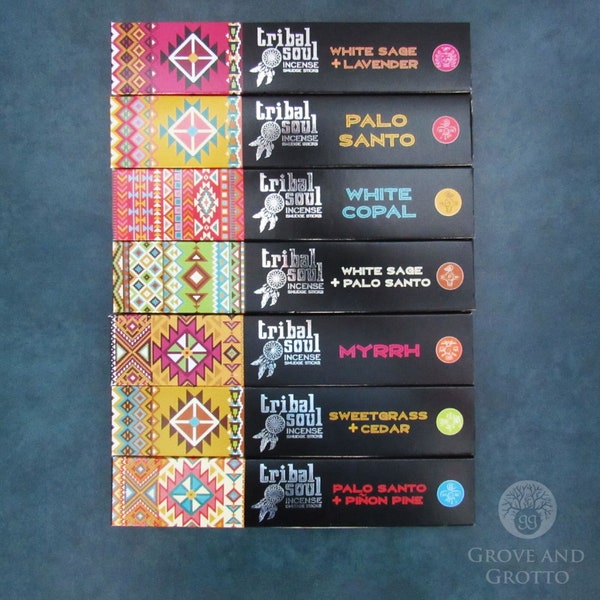 Tribal Soul Incense Sticks (15g) - One Box of Your Choice!