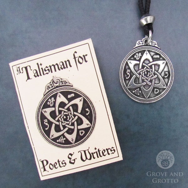 Talisman for Poets and Writers (Pewter)