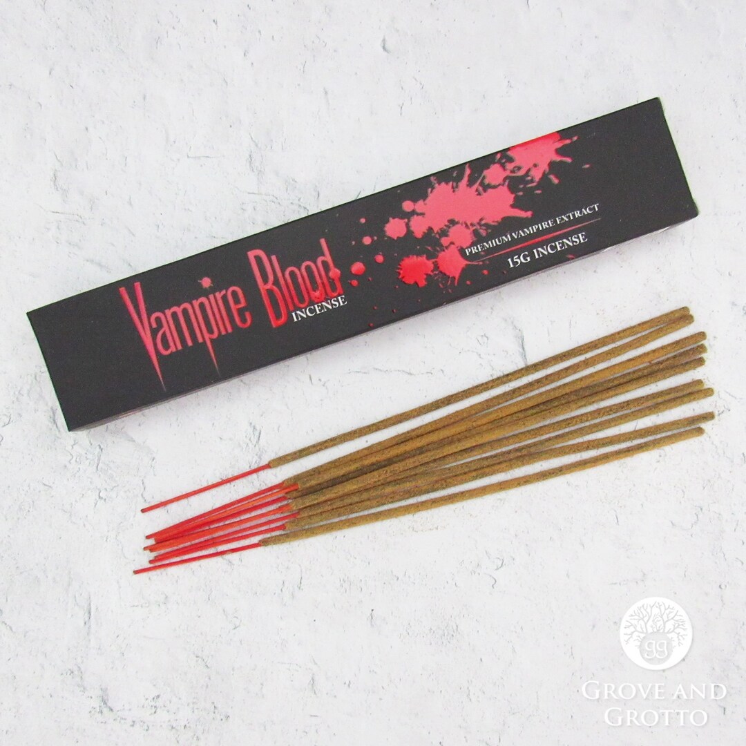 Vampire Blood Incense Sticks 15g Etsy