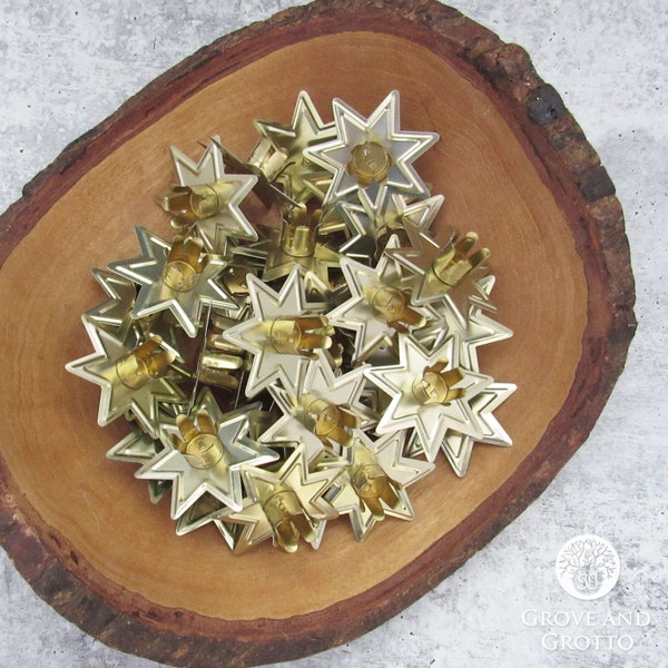 Gold Fairy Star Mini Candle Holder