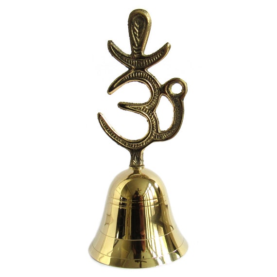 Sacred OM Brass Altar Bell -  Canada