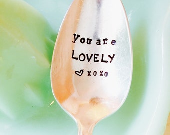 Estás preciosa cuchara, con cuchara de plata, cuchara de amor, regalo para él, regalos para ella, estampado cuchara café, plata, regalo de aniversario, boda