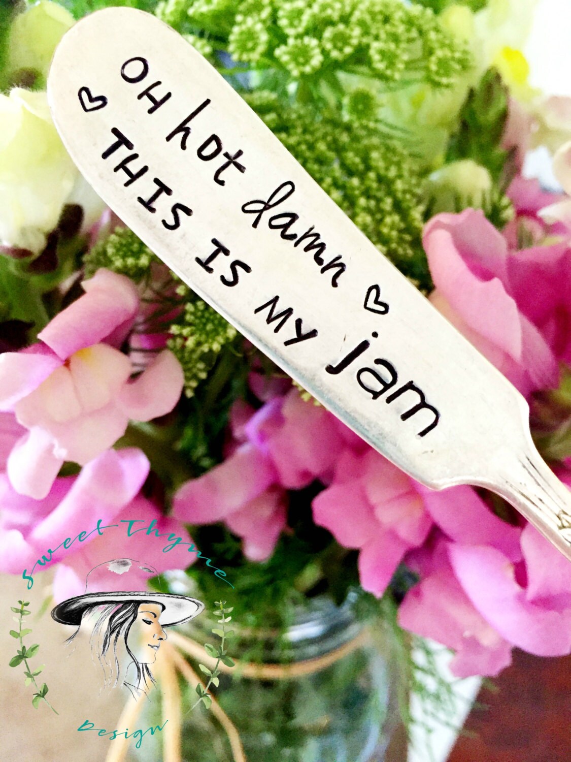 Oh Hot Damn This is My Jam, Jam Knife, Stamped Knife, Foodie Gift, Jam  Gift, This is My Jam, Stamped Butter Knife, Housewarming Gift, Jam - Etsy  New Zealand, image size:1125x1500