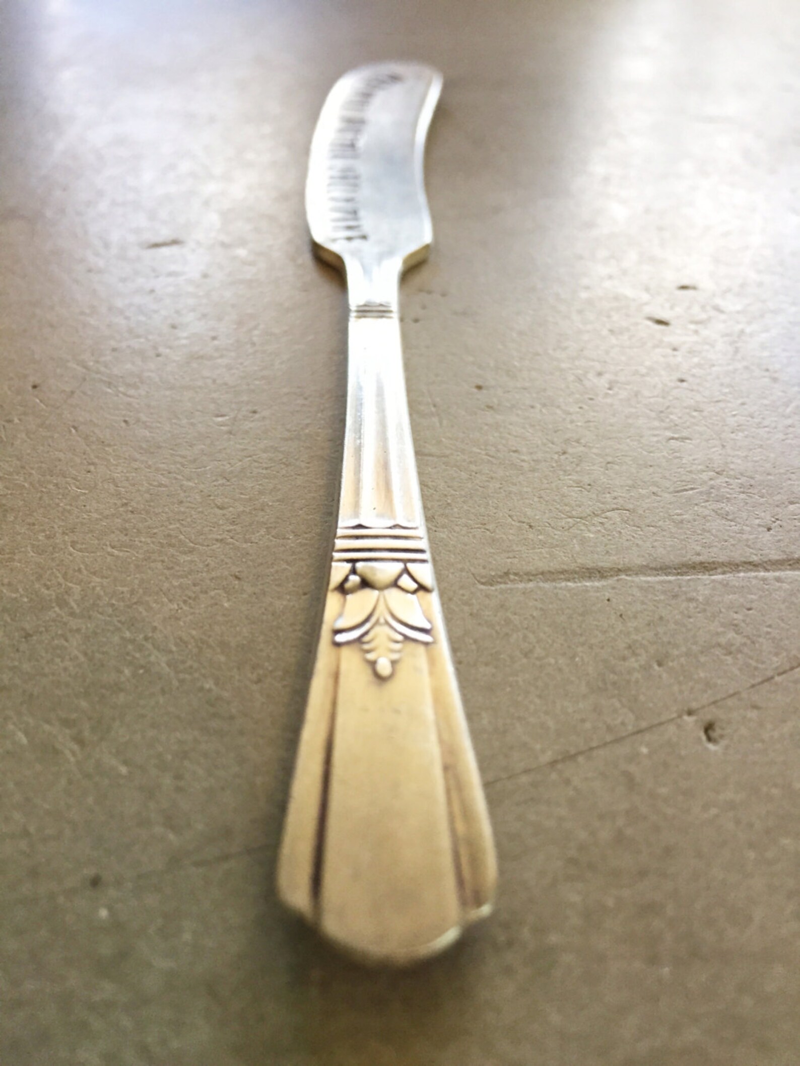 Peanut Butter Knife Jelly Knife Stamped Butter Spreader Etsy