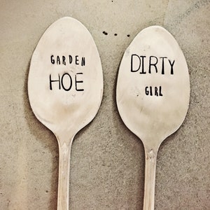 Dirty Girl Garden Hoe - Garden Marker - Garden Accessory - Gardener