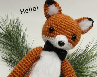 Reddy der Formale Fuchs Amigurumi