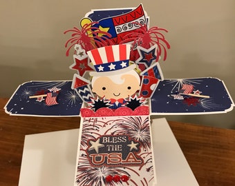 Patriotic Card in a Box
