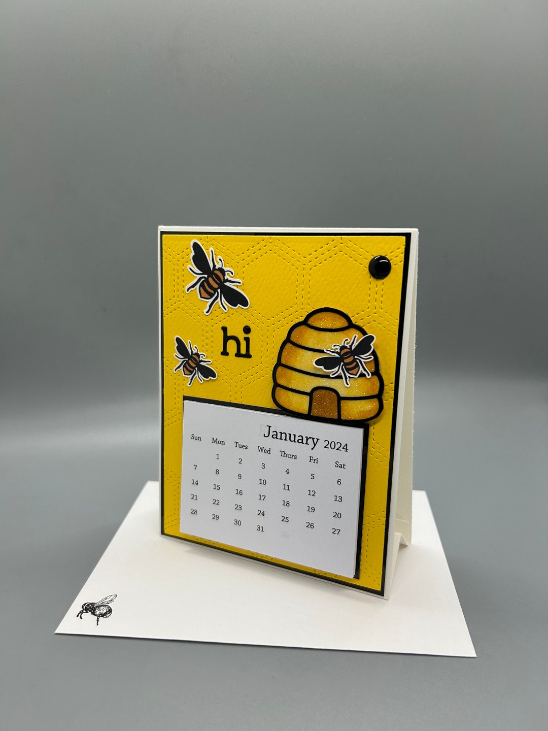 2025 Bee Desk Calendar Etsy