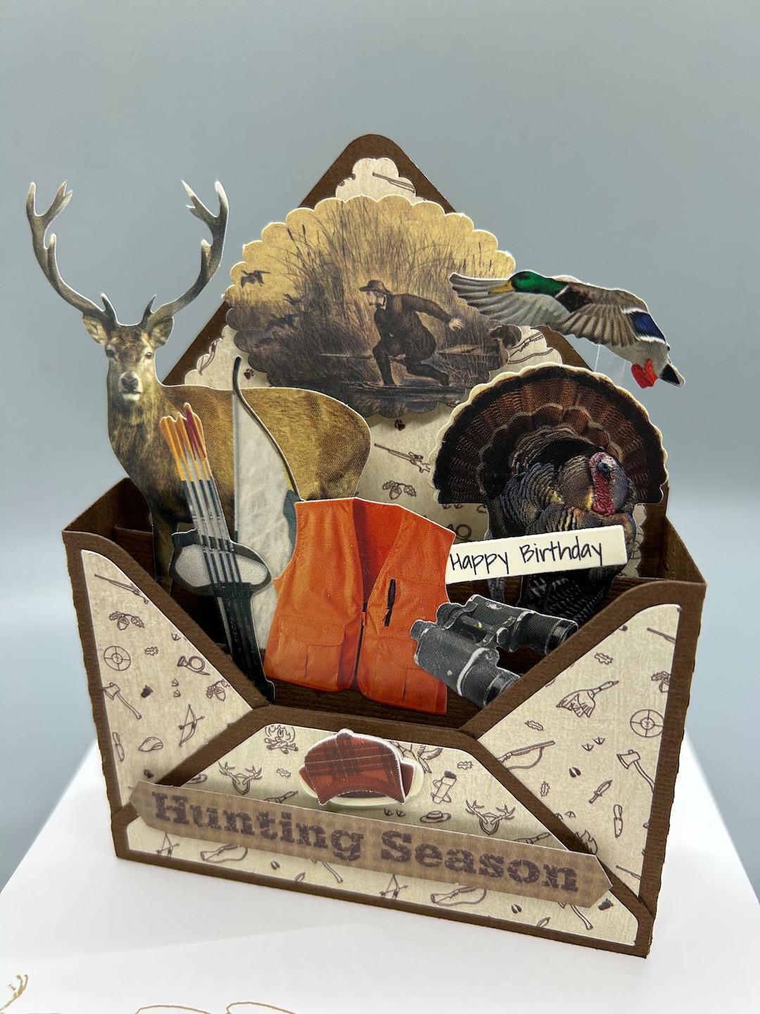 Printable Birthday Card Hunting