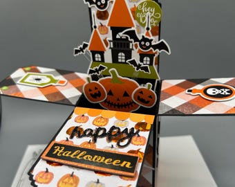 Halloween Card, Halloween PopUp Card