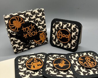 Halloween Mini Notecards With Matching Box