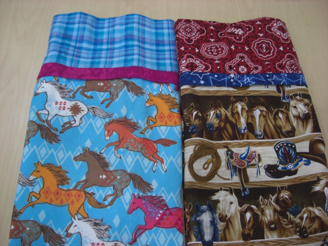 Horse Pillowcases Etsy