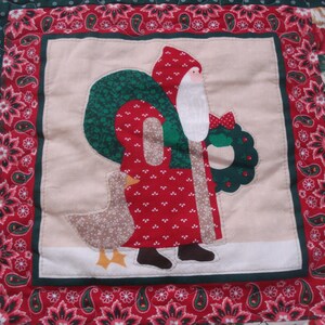 Vintage Santa Wall Hanging. Great Christmas decoration home made one of a kind image 3