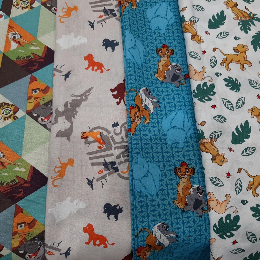 Baby Lion Gift Set Made With Licensed Lion King Fabric, Receiving ...