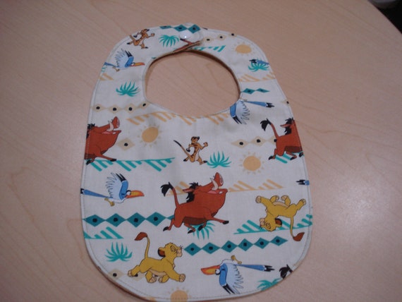 Lion king cheap bibs