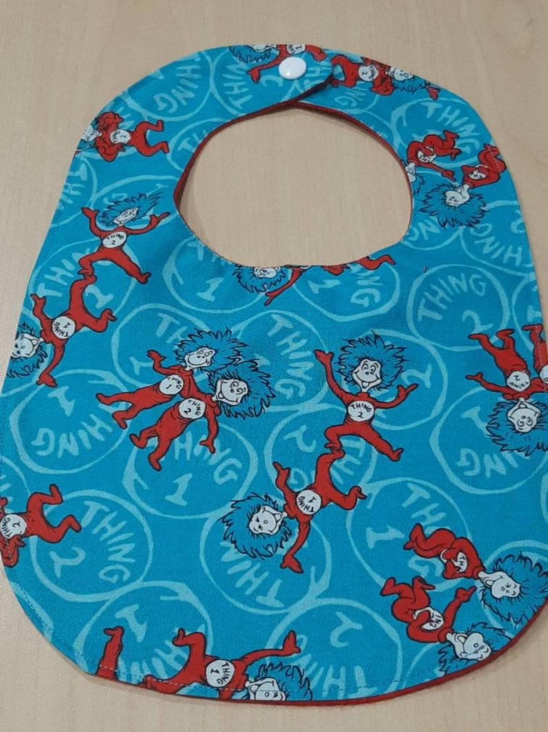 Baby Bibs made with licensed Dr Seuss great Shower gift or party favors
