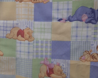 Poohs' days of honey fabric # 5772 spring industries inc. Vintage! Rare sold by the yard!