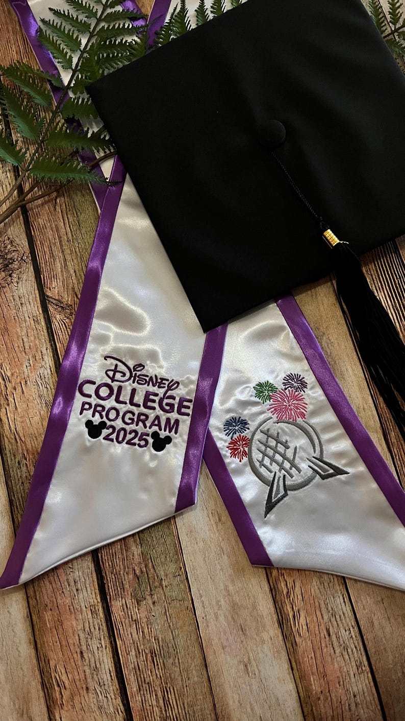 PARKS GRADUATION COLLECTION: Please read full description before ordering EPCOT: w/fireworks