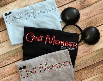 Cast Member T-shirt - custom orders