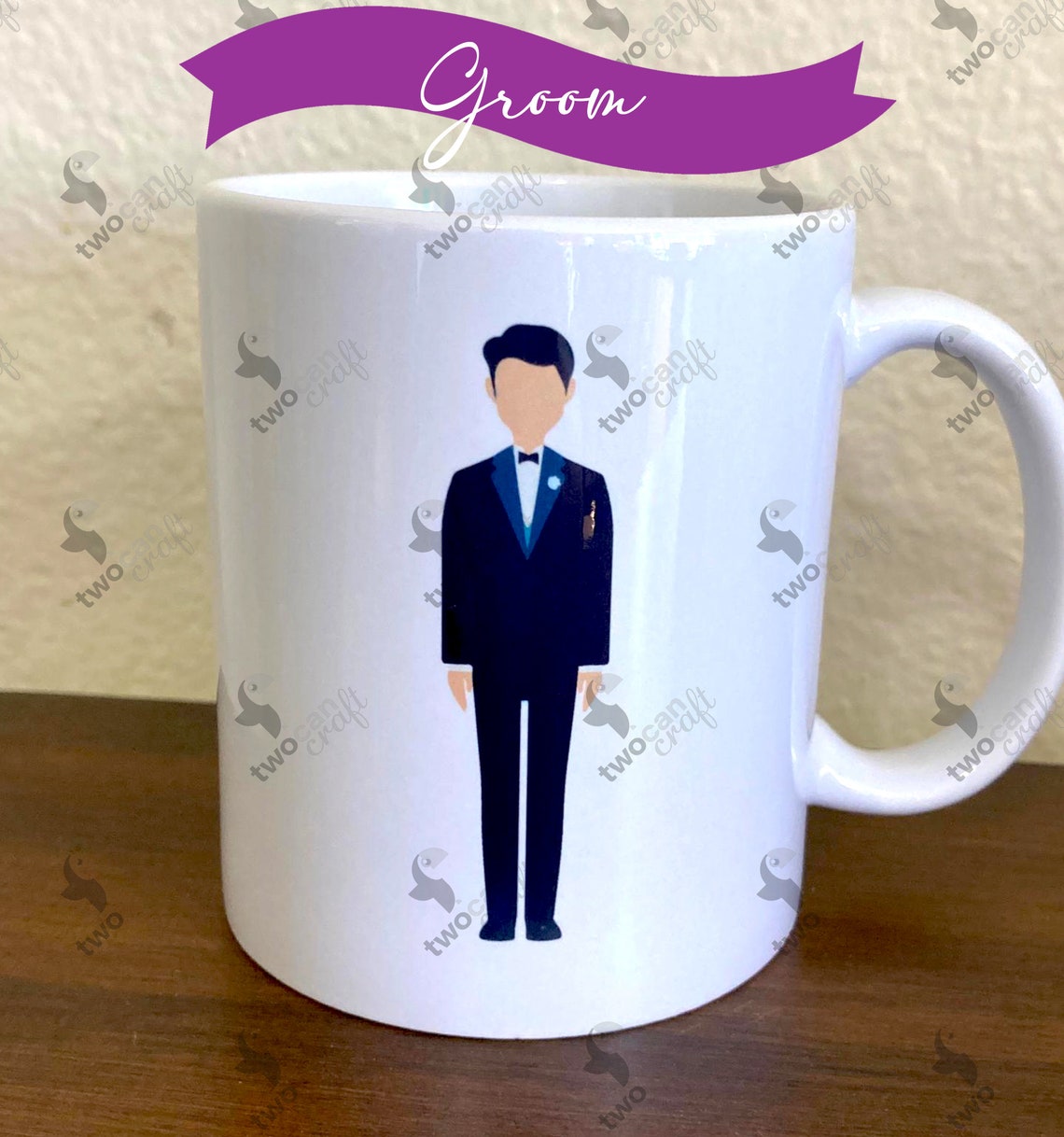 Seine und ihre Braut Becher Set 11 Unzen Premium Keramik | Etsy