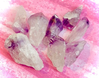 rare sceptre en cristal d'améthyste bolivien/baguette en cristal d'améthyste/pointe d'améthyste naturelle/pierre précieuse violette