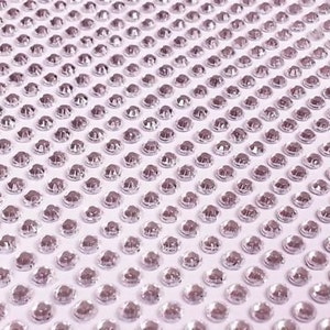 CraftbuddyUS 1500 Bulk Pack of 4mm Individual Self Adhesive Diamante Stick on Rhinestone Gems