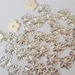 CraftbuddyUS 50 pièces 0,5 po. AB TRANSPARENT fleurs strass gemmes, bricolage sans adhésif - France